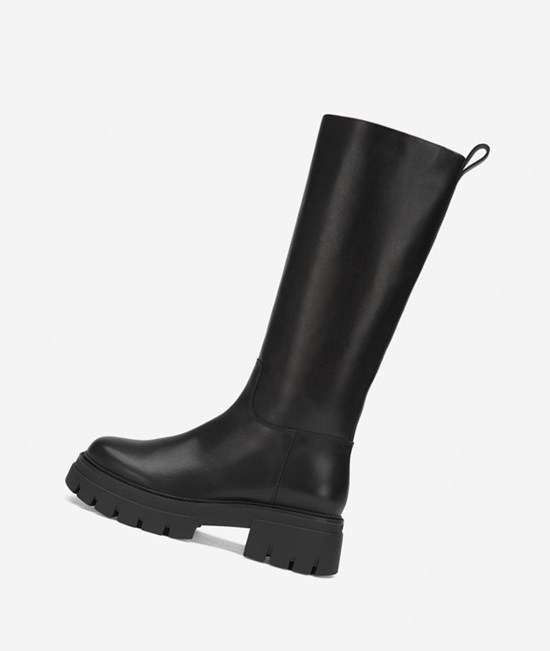 Black Women's ASH Lucky Long Boots | 719PXSLAI