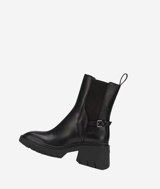 Black Women's ASH Oxford Biker Boots | 875VWXGDB