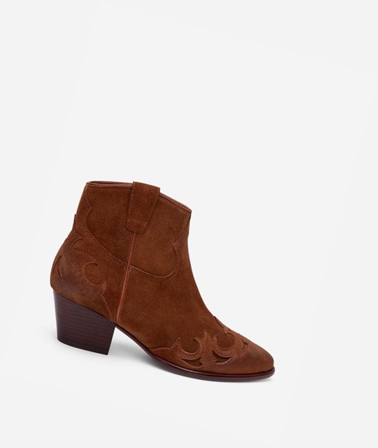 Russet Women's ASH Harlow Ankle Boots | 705SQTPZO