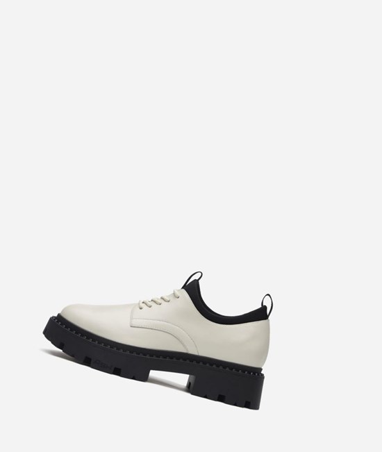 Tofu / Black Women's ASH Giant Oxfords | 192NUFKHX