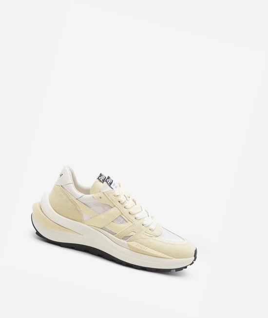 Vaniglia / Off White / Almond Oil Women's ASH Spider 620-02 Low-Top Sneakers | 407GTFSLW