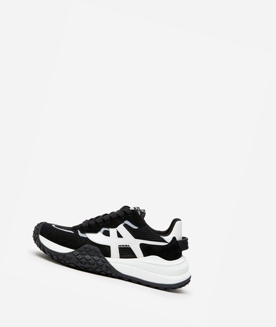 White / Black / Matte White Women's ASH Joker Low-Top Sneakers | 607LDHZKV