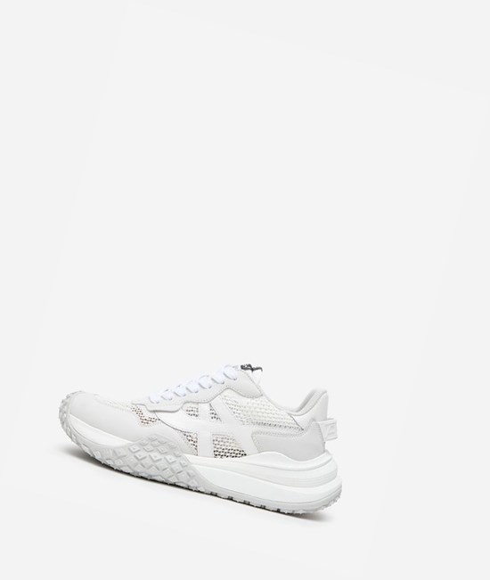 White / Off White / Matte White Women's ASH Joker Low-Top Sneakers | 803AKYQTM