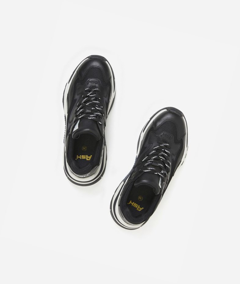 Black Women's ASH Addict Low-Top Sneakers | 560YLBGMW