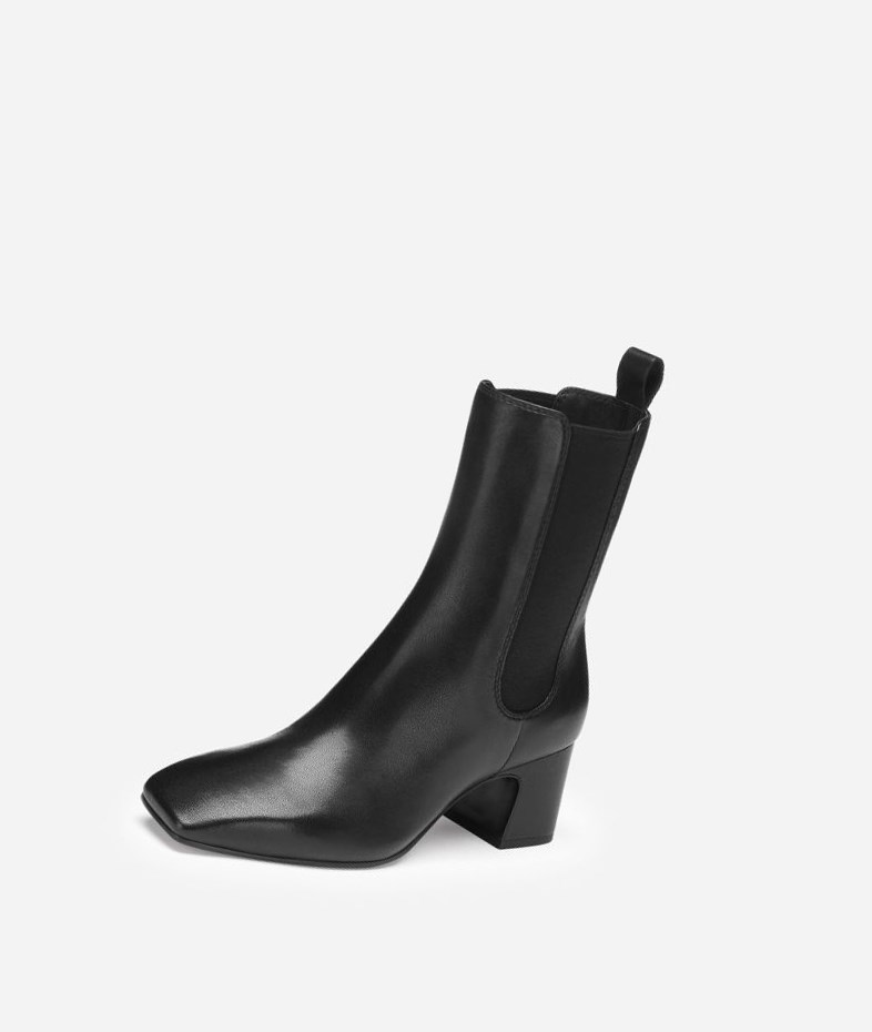 Black Women's ASH Cher Ankle Boots | 723JNESTB