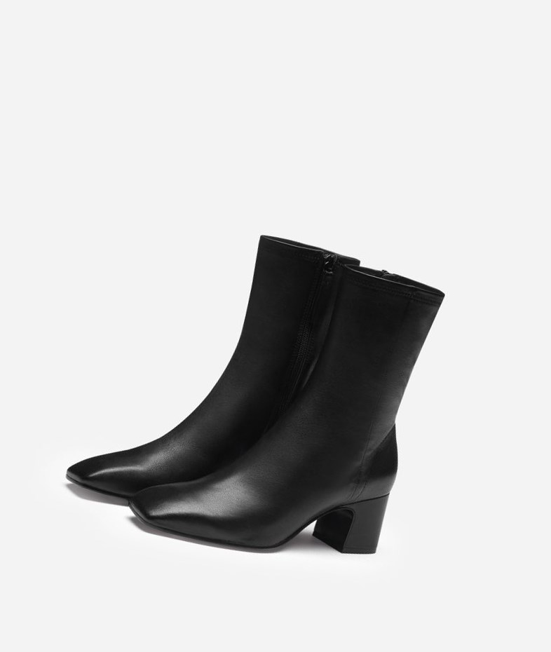 Black Women's ASH Cindy Ankle Boots | 753FKALRC