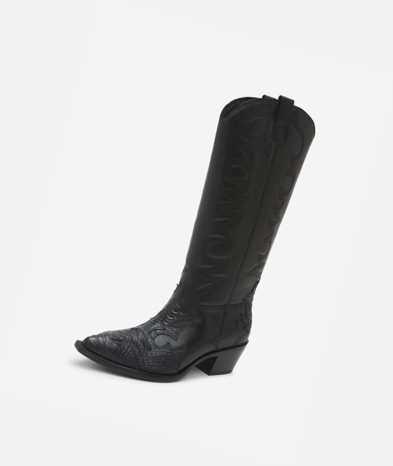 Black Women's ASH Dream Long Boots | 027AWPEQH