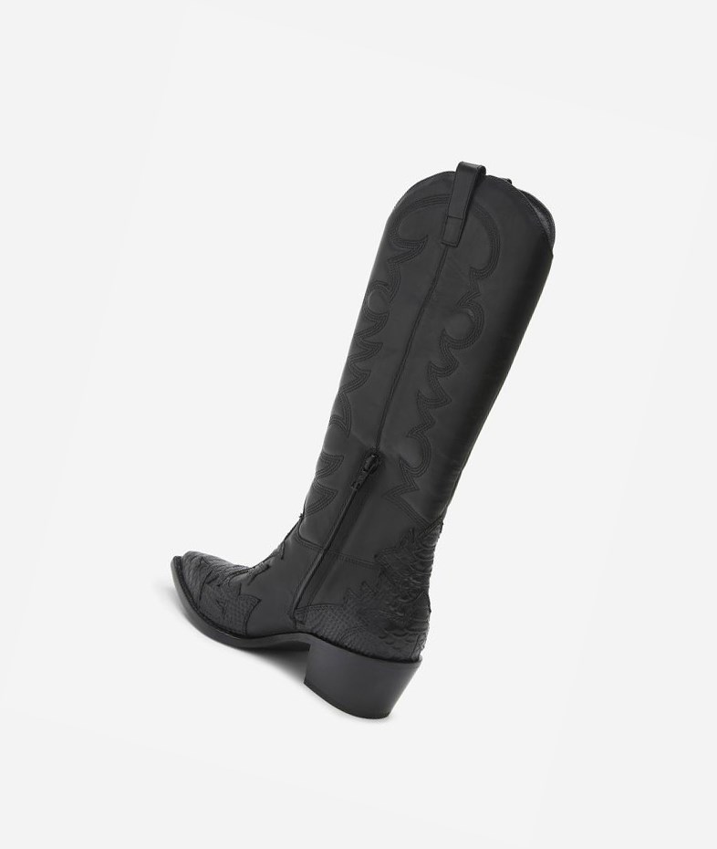 Black Women's ASH Dream Long Boots | 027AWPEQH