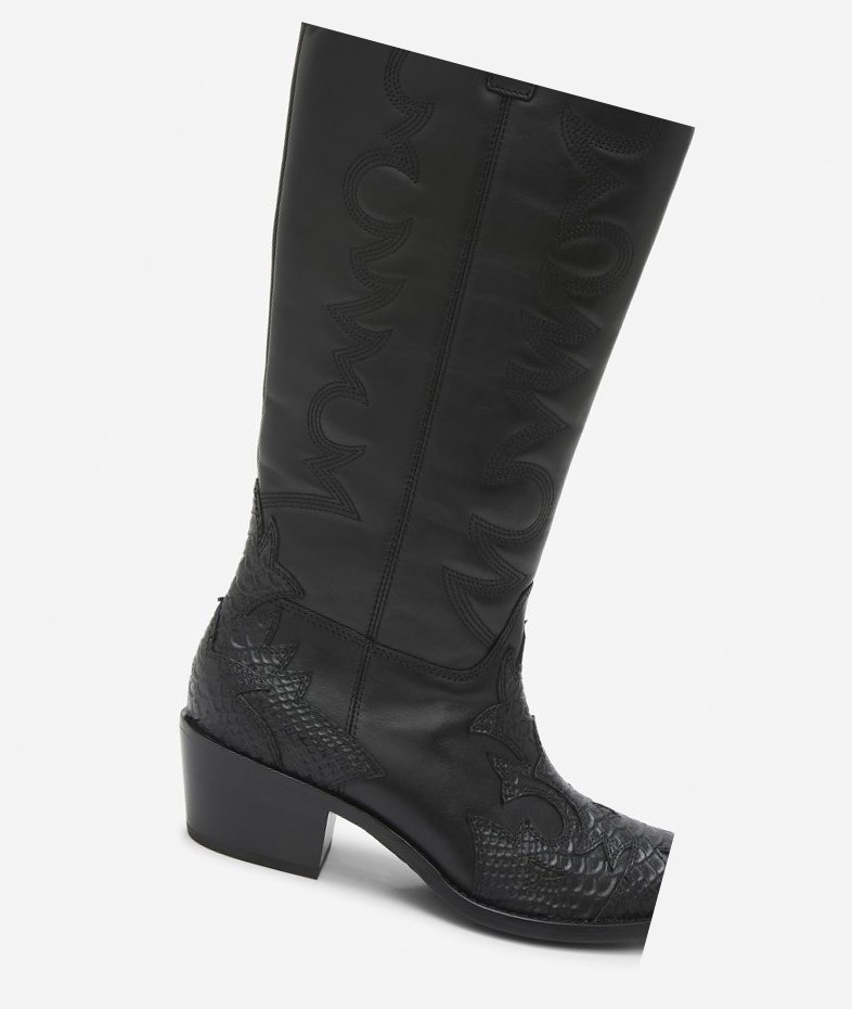 Black Women's ASH Dream Long Boots | 027AWPEQH