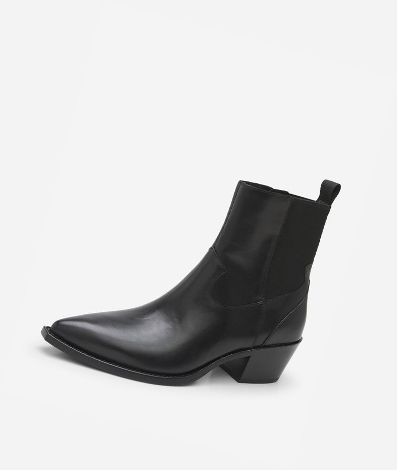 Black Women's ASH Dylan Ankle Boots | 574VYTHPA