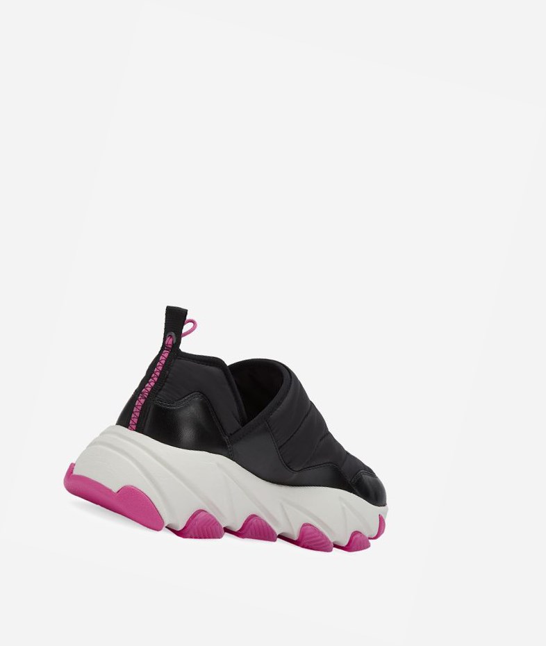 Black Women's ASH Erin Low-Top Sneakers | 712IAUZRX