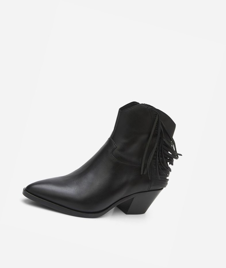 Black Women's ASH Farrow Bis Ankle Boots | 241YAIKGO