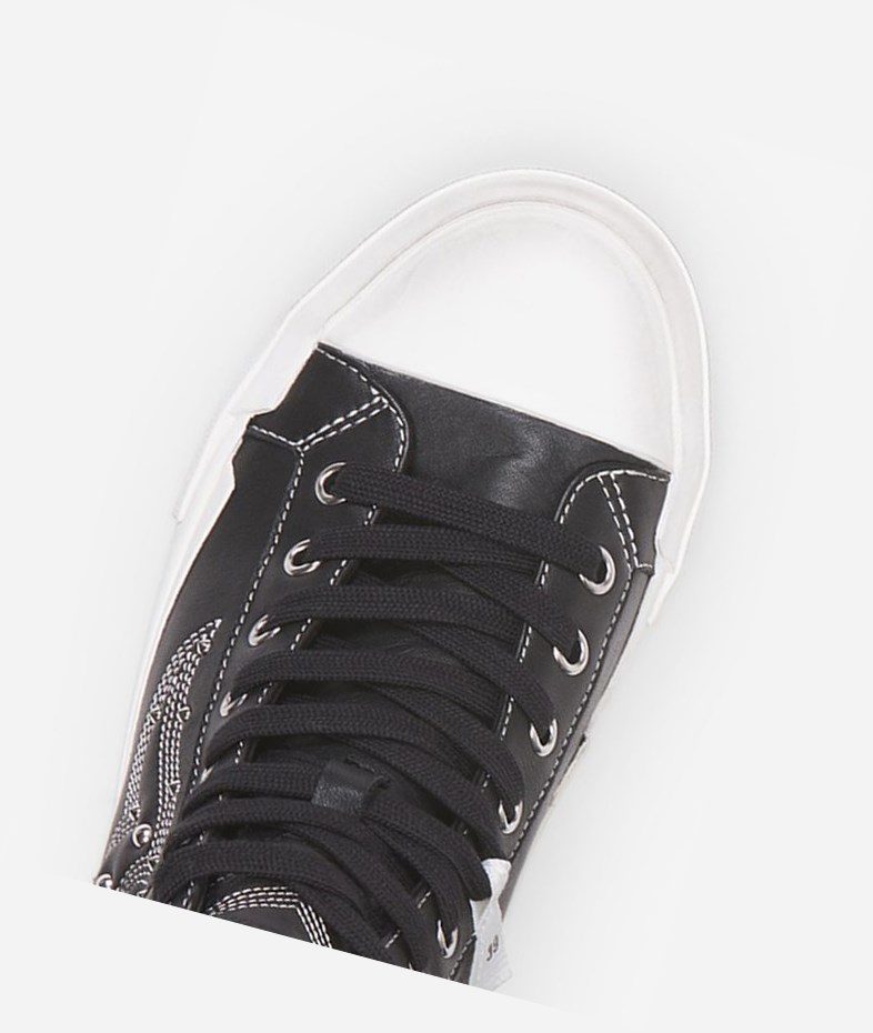 Black Women's ASH Gaudi High-Top Sneakers | 879ABDNML