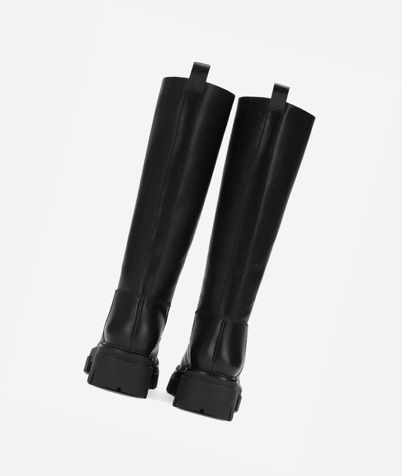 Black Women's ASH Lucky Long Boots | 719PXSLAI