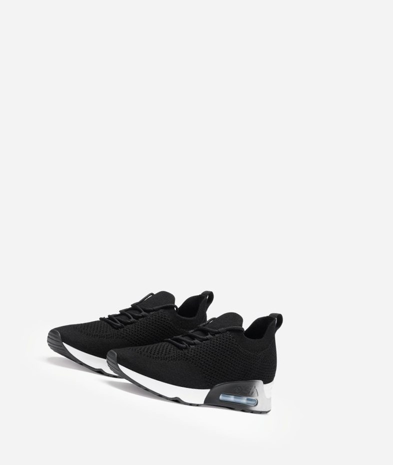 Black Women's ASH Lunatic New Sneakers | 256ZVGQRB