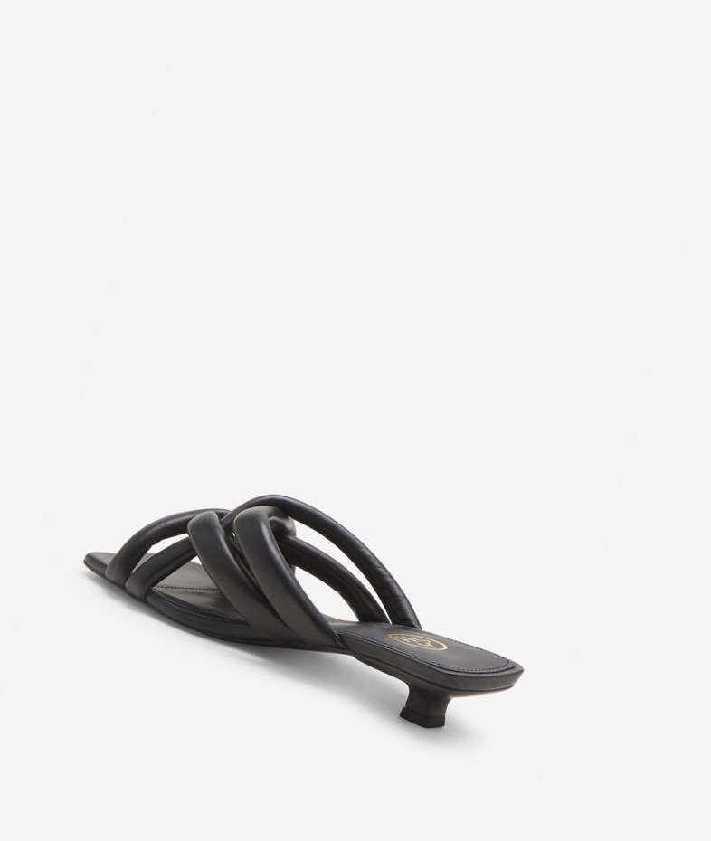 Black Women's ASH Nolita Flat Sandals | 823ZBGIQJ