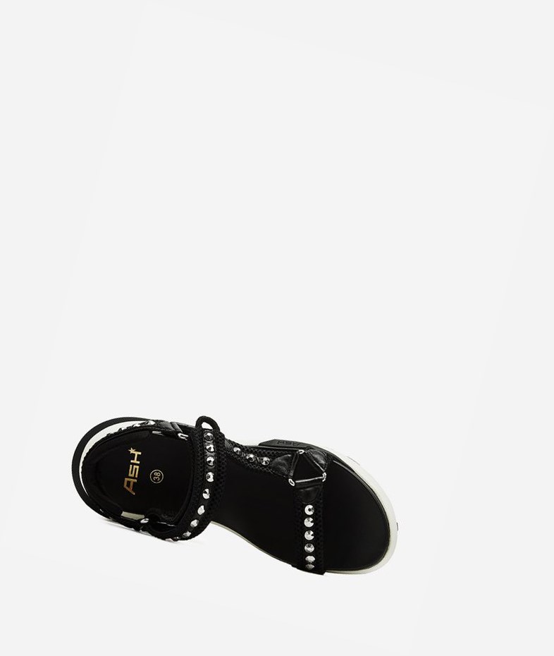 Black Women's ASH Shogun Sneaker Sandals | 560OXALKZ