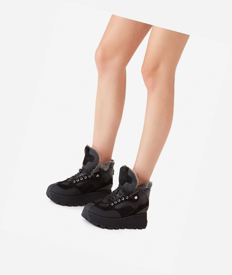 Black Women's ASH Sweet High-Top Sneakers | 584NWUDHQ