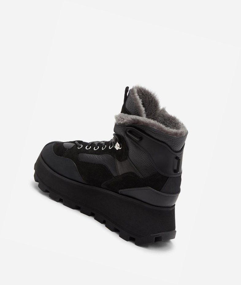 Black Women's ASH Sweet High-Top Sneakers | 584NWUDHQ