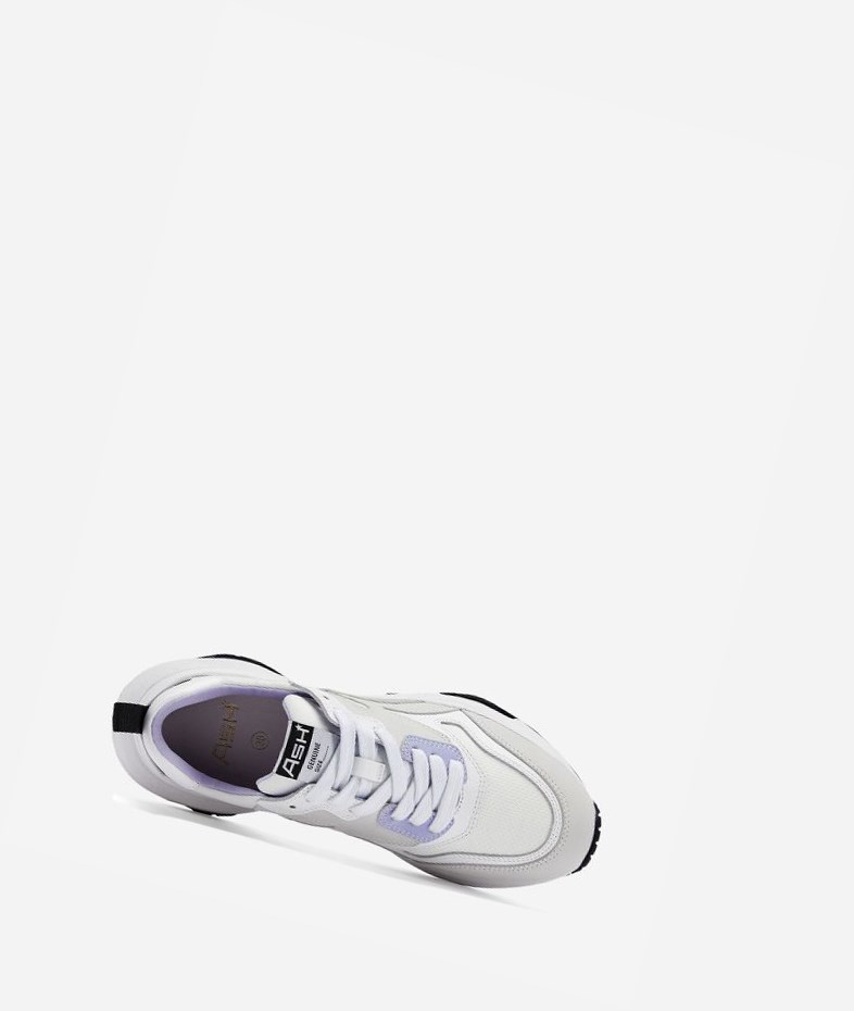 Off White / White / Young Women's ASH Octopus Low-Top Sneakers | 357JILCXB