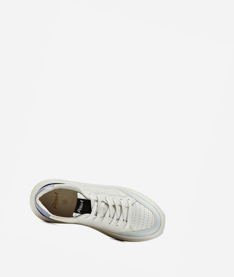 Pearl / Black / White Women's ASH Impuls Low-Top Sneakers | 065MAKWRV