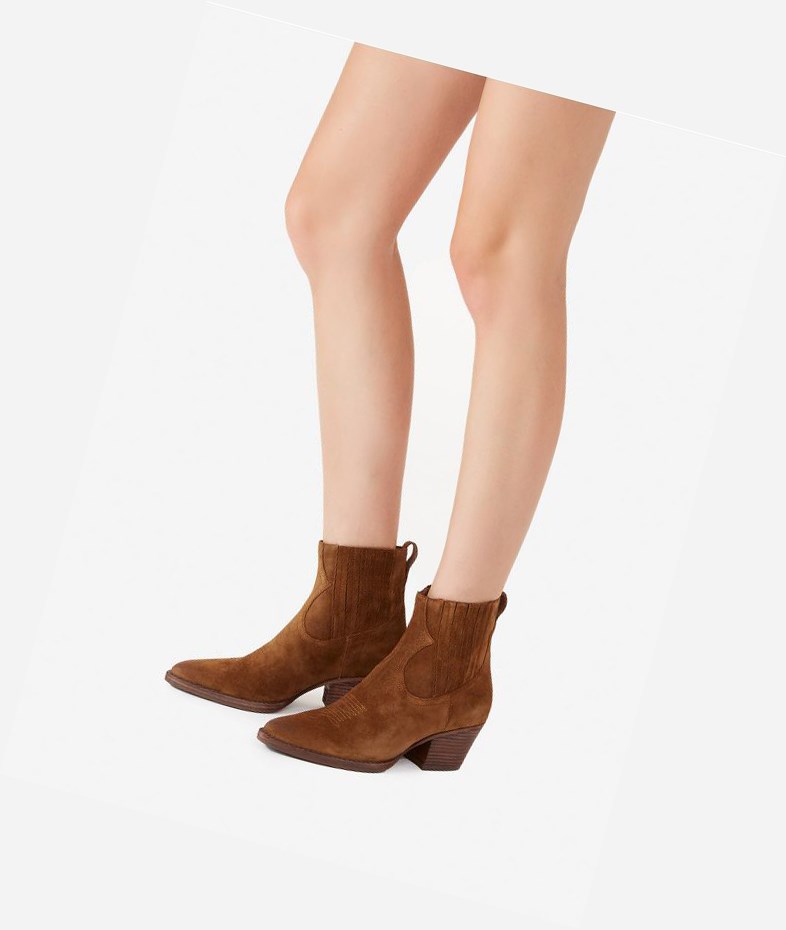 Russet Women's ASH Faith Ankle Boots | 198ZSMVKD