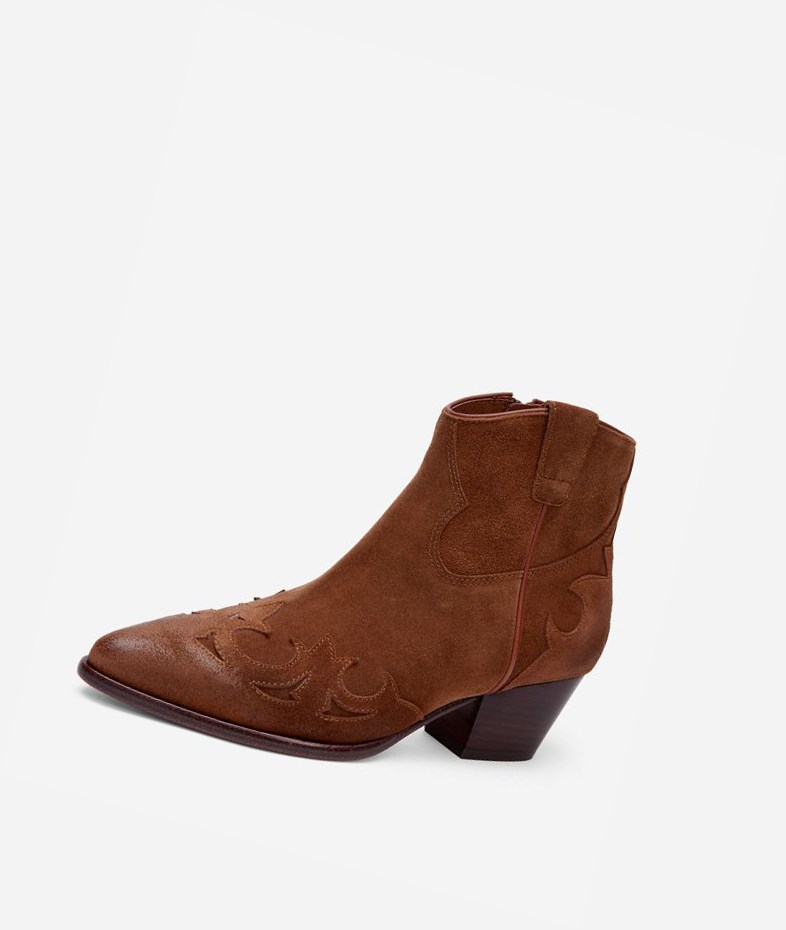 Russet Women's ASH Harlow Ankle Boots | 705SQTPZO