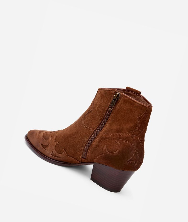 Russet Women's ASH Harlow Ankle Boots | 705SQTPZO