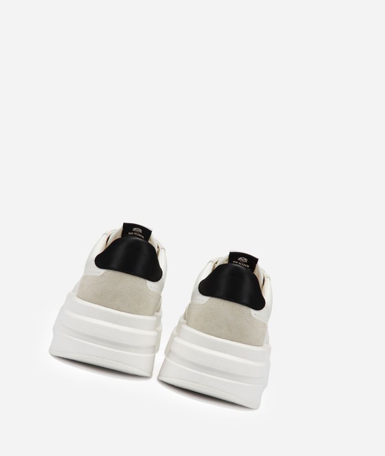 Shell / White / Black Women's ASH Impuls Low-Top Sneakers | 276TDBHGW