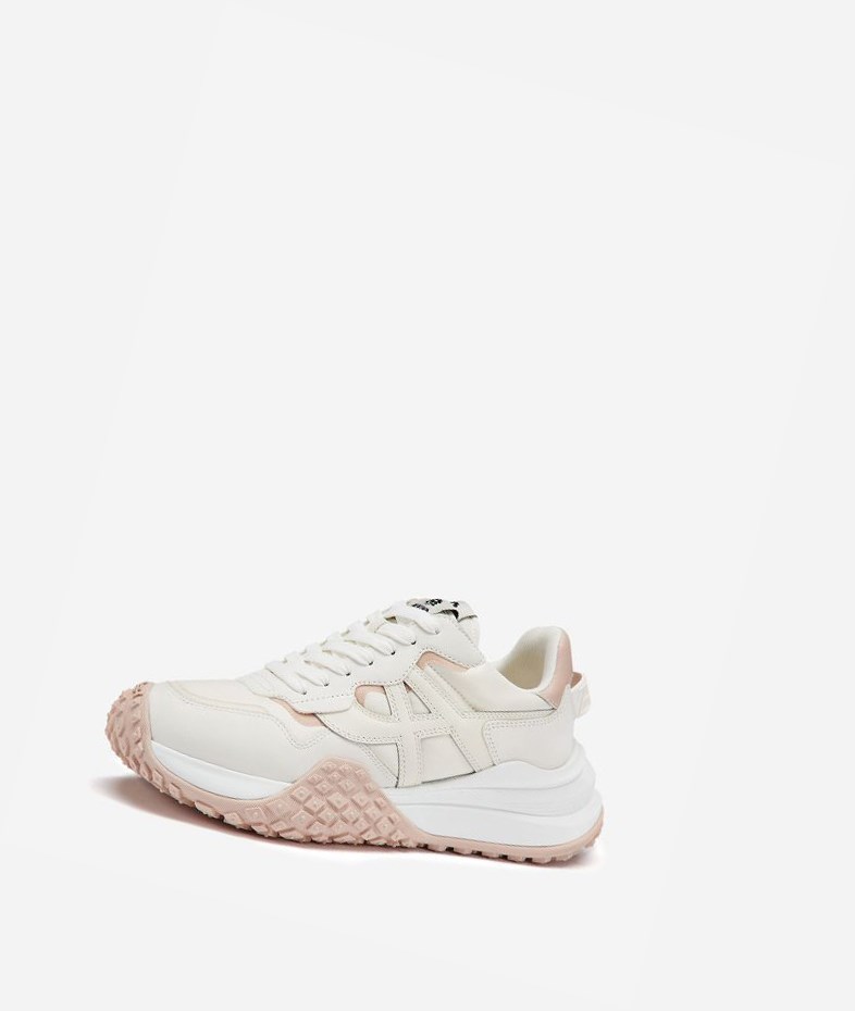 Talc / Pinksalt / Tofu / Pristine / Off White Women's ASH Joker Low-Top Sneakers | 072UJRFWD