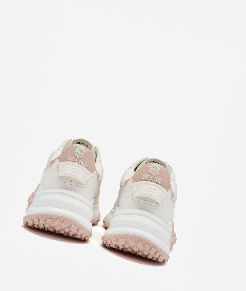 Talc / Pinksalt / Tofu / Pristine / Off White Women's ASH Joker Low-Top Sneakers | 072UJRFWD