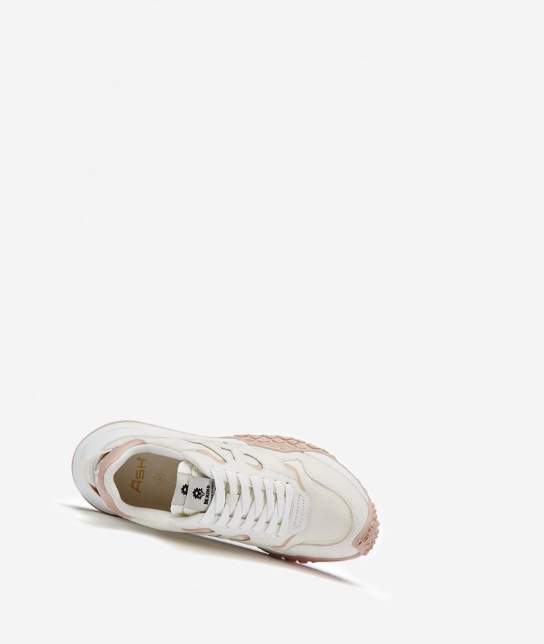 Talc / Pinksalt / Tofu / Pristine / Off White Women's ASH Joker Low-Top Sneakers | 072UJRFWD