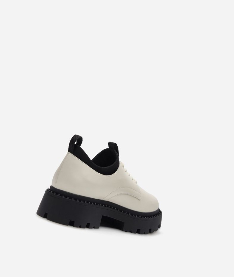 Tofu / Black Women's ASH Giant Oxfords | 192NUFKHX