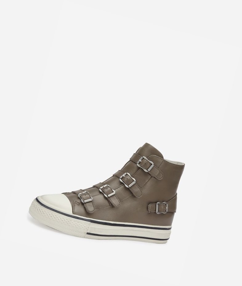 Topo Women's ASH Virgin High-Top Sneakers | 532YBQIOW