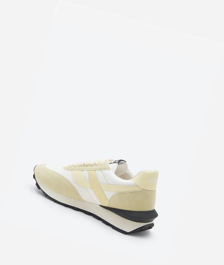 Vaniglia / Almond Oil / Off White Women's ASH Spider Low-Top Sneakers | 129GXMOKE