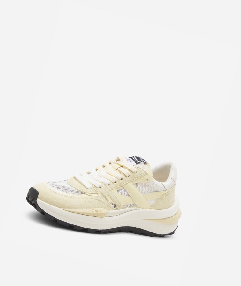 Vaniglia / Off White / Almond Oil Women's ASH Spider 620-02 Low-Top Sneakers | 407GTFSLW