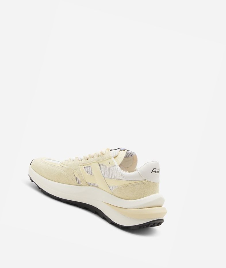 Vaniglia / Off White / Almond Oil Women's ASH Spider 620-02 Low-Top Sneakers | 407GTFSLW