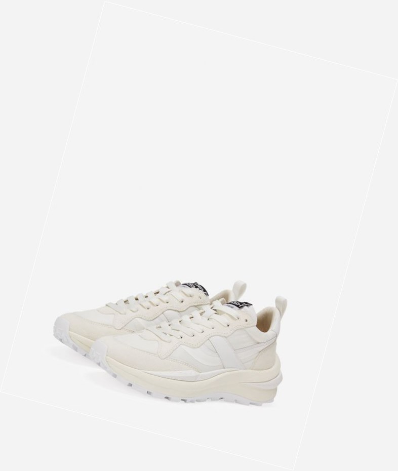 White / Off White Women's ASH Spider 620-01 Low-Top Sneakers | 174TMLEHP