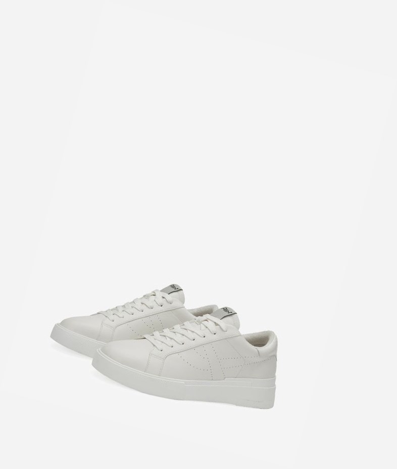 White Women's ASH Fury Bis Low-Top Sneakers | 402PSKLWM