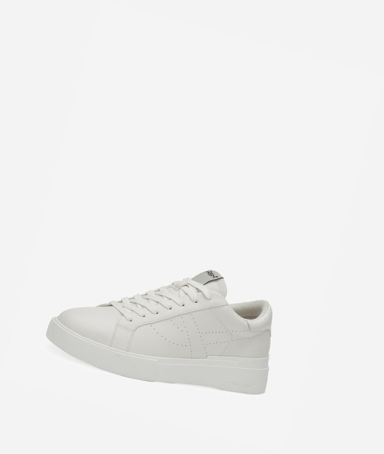 White Women's ASH Fury Bis Low-Top Sneakers | 402PSKLWM