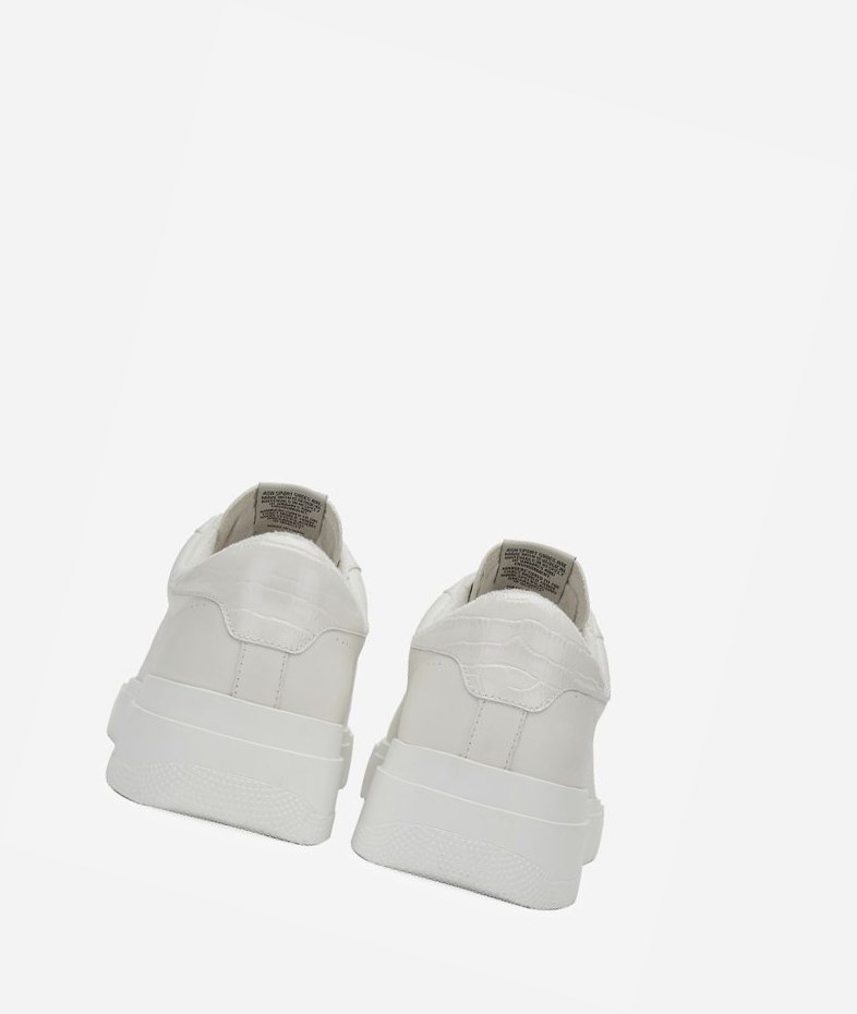 White Women's ASH Fury Bis Low-Top Sneakers | 402PSKLWM