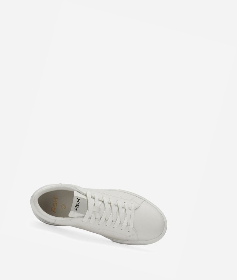 White Women's ASH Fury Bis Low-Top Sneakers | 402PSKLWM