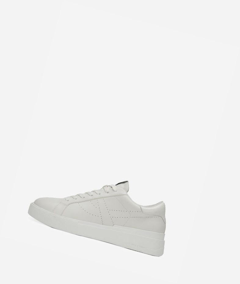 White Women\'s ASH Fury Bis Low-Top Sneakers | 402PSKLWM