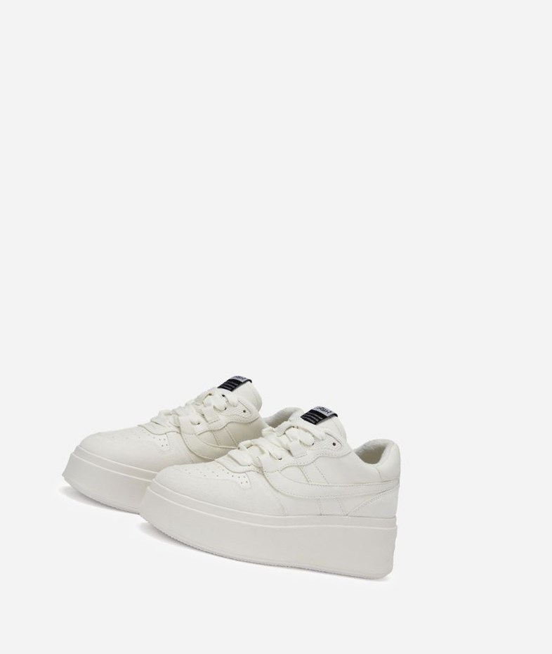 White Women's ASH Match Low-Top Sneakers | 864XLYFWO