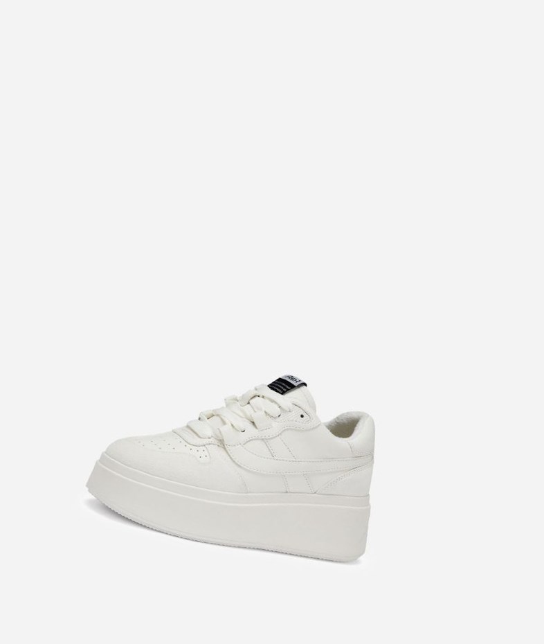 White Women's ASH Match Low-Top Sneakers | 864XLYFWO